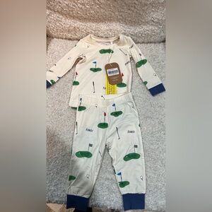 Angel Dear Loungewear Set with Golf Print